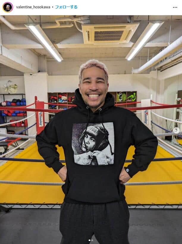 細川バレンタインさんのインスタグラム（＠valentine_hosokawa）より