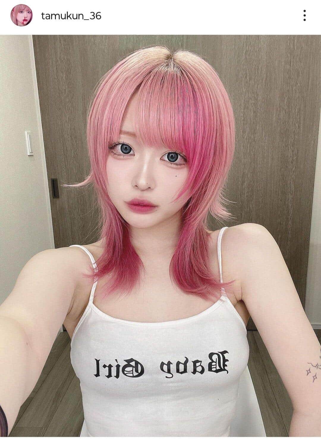 2022年7月18日の投稿。ハウスダストさんのインスタグラム（＠tamukun_36）より