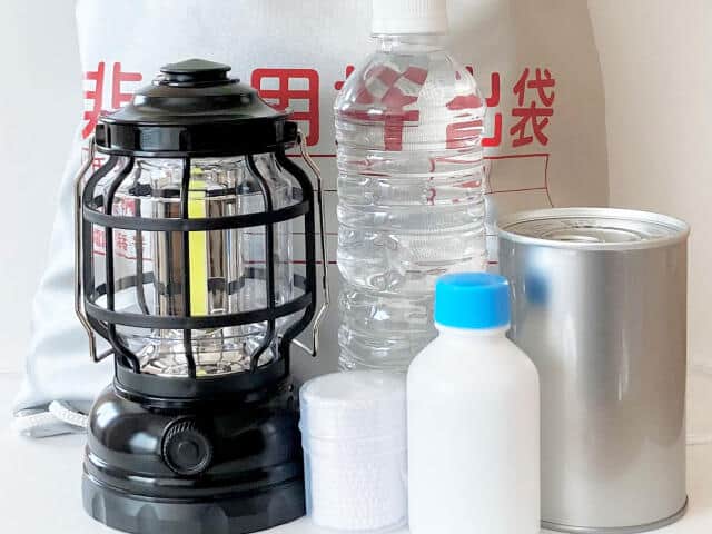 防災グッズの再点検を