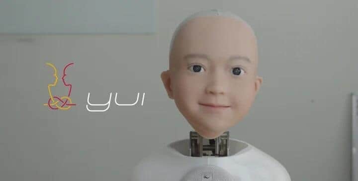 アンドロイドアバター「Yui」の頭部ユニット