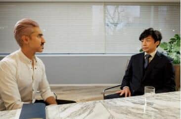 東山社長単独インタビューの様子（BBCの発表資料から）