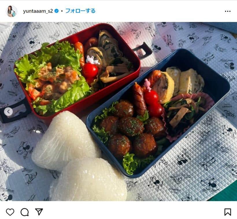 ゆんさんのインスタグラム（@yuntaaam_s2）より
