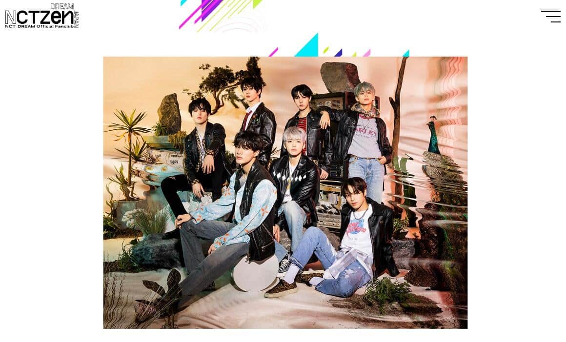 「NCT DREAM」公式ファンクラブサイトより