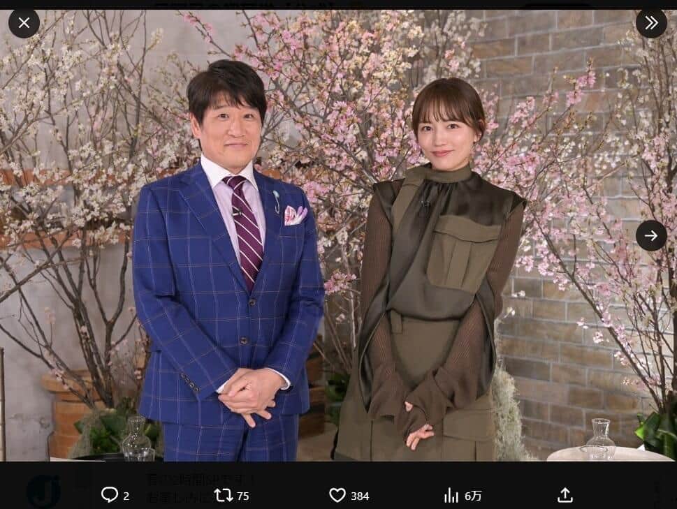 目黒蓮と林修「似てる」説、「Silent」で共演の川口春奈も断言　「ずっと彼の近くにいたから確信して言えます」