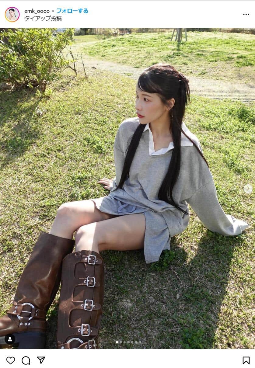 えみ姉さんのインスタグラム（@emk_oooo）より