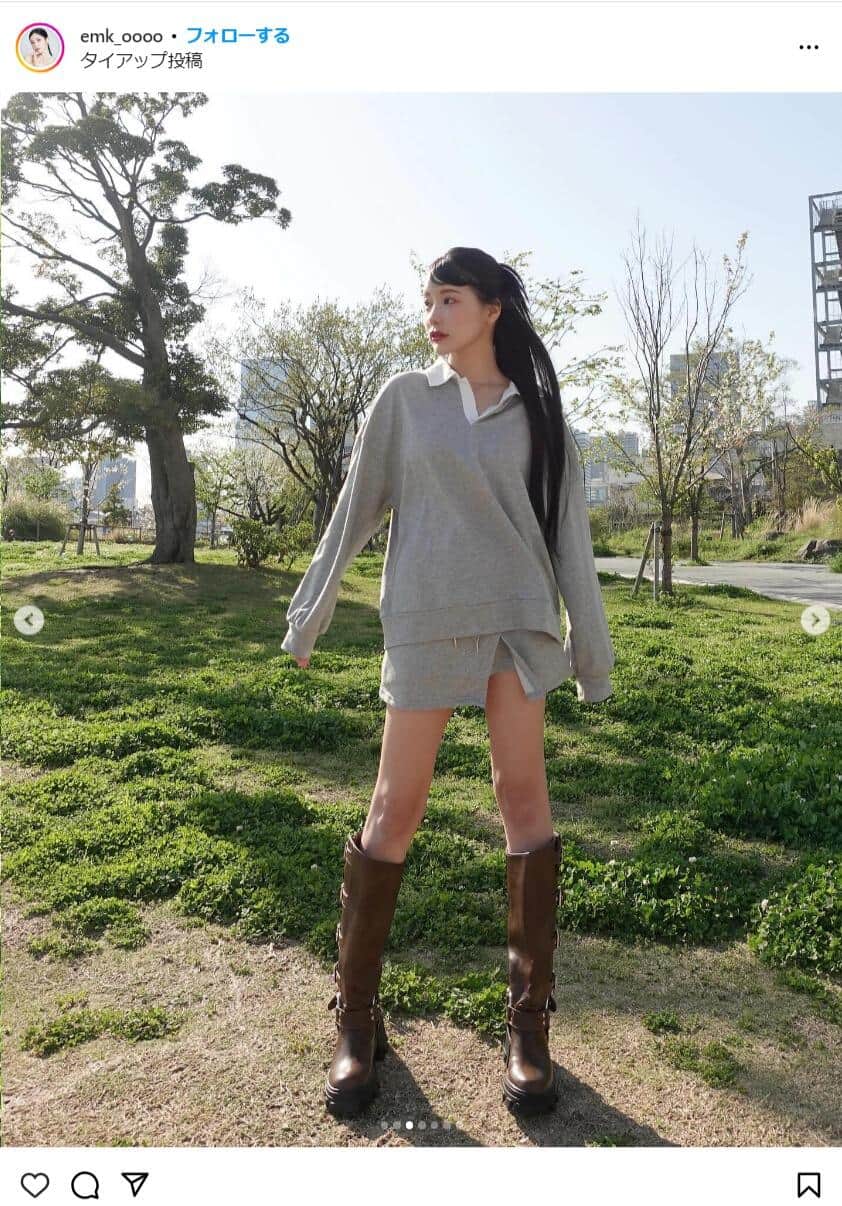 えみ姉さんのインスタグラム（@emk_oooo）より