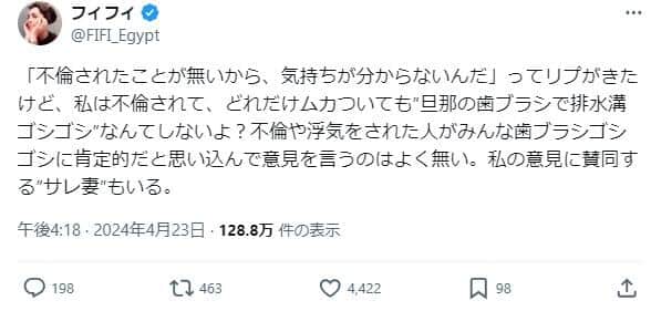 反論に再反論するフィフィさん