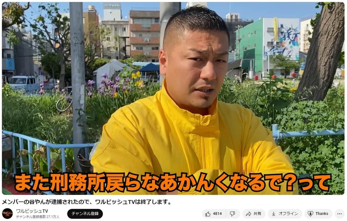 「ワルビッシュTV」より