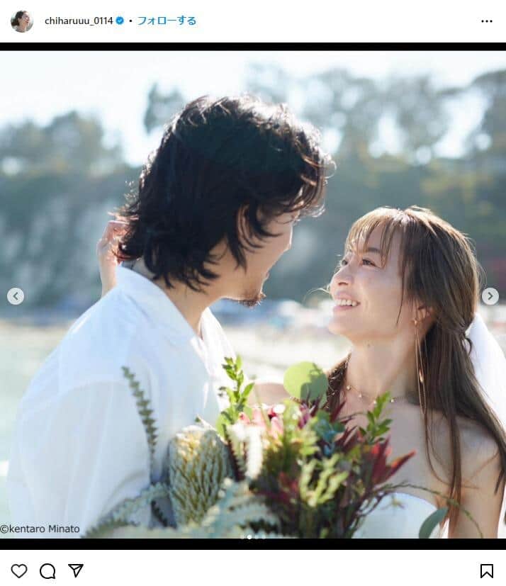 新山千春さんのインスタグラム（chiharuuu_0114）より