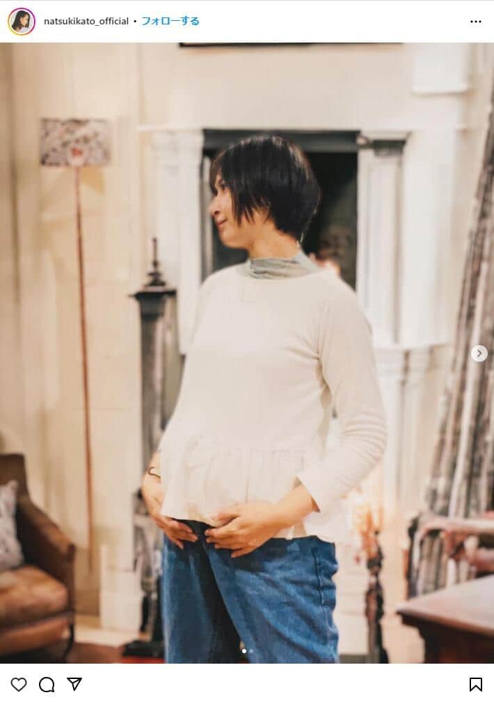 加藤夏希さんのインスタグラム（@natsukikato_official）より