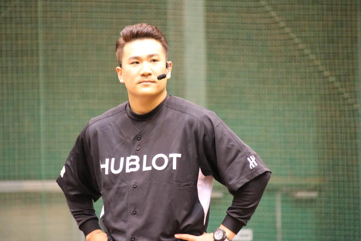 田中将大選手（2016年撮影）