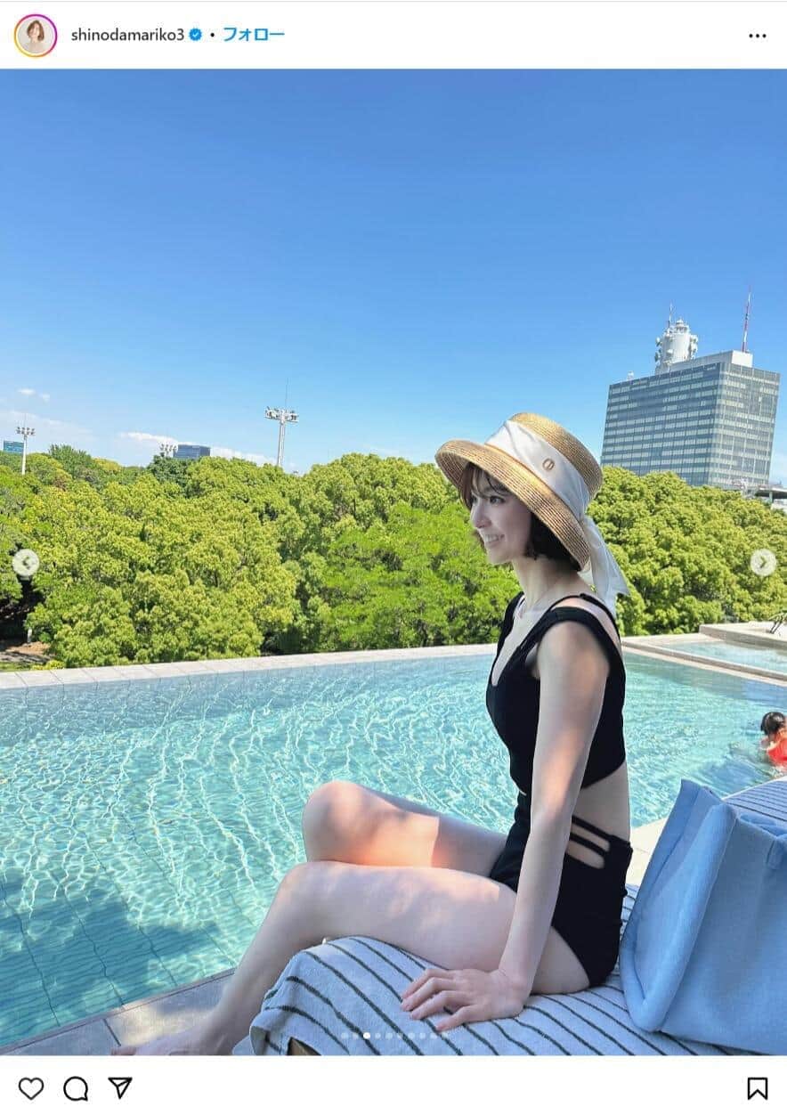 篠田麻里子さんのインスタグラム（@ shinodamariko3）より