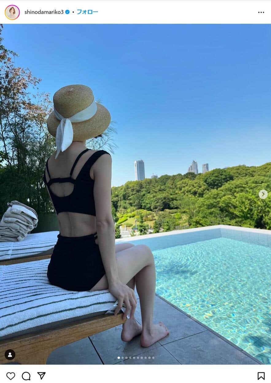 篠田麻里子さんのインスタグラム（@ shinodamariko3）より