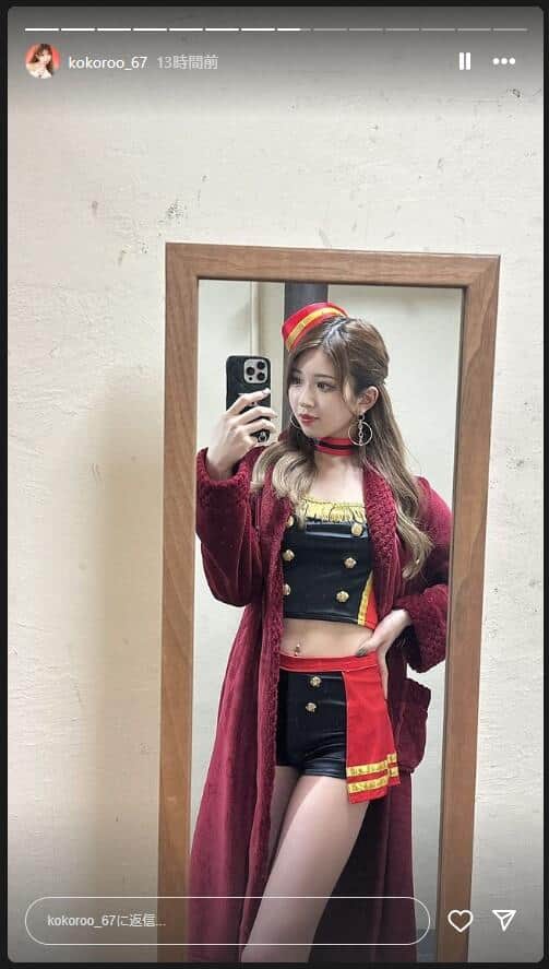 荻野心さんのインスタグラム（＠kokoroo_67）より