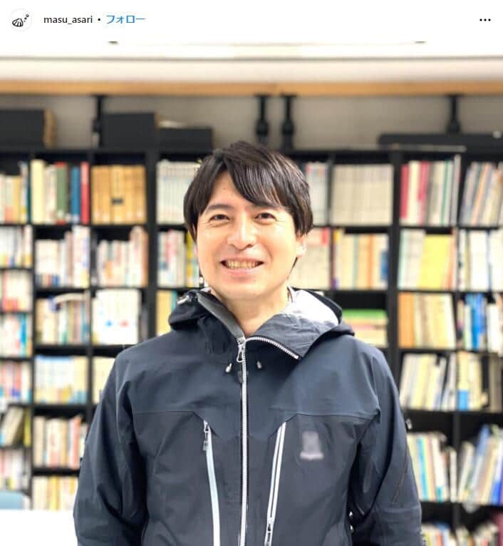 桝太一さんのインスタグラム（＠masu_asari）より