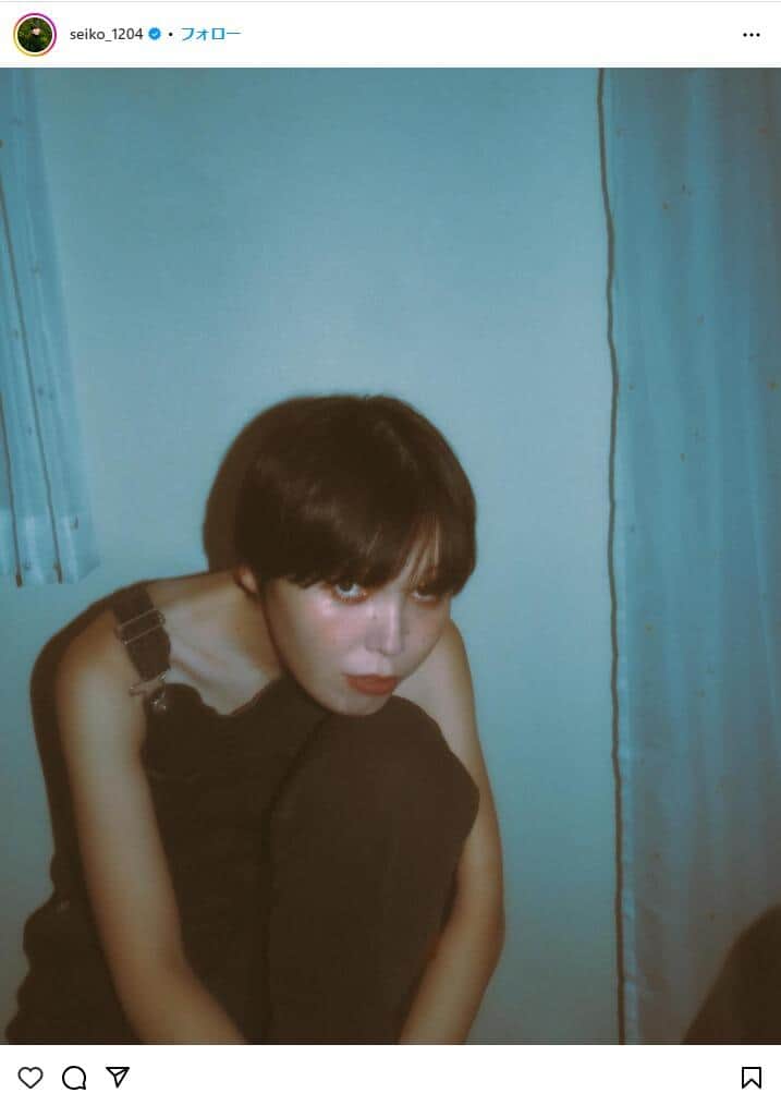 誠子さんのインスタグラム（＠seiko_1204）より