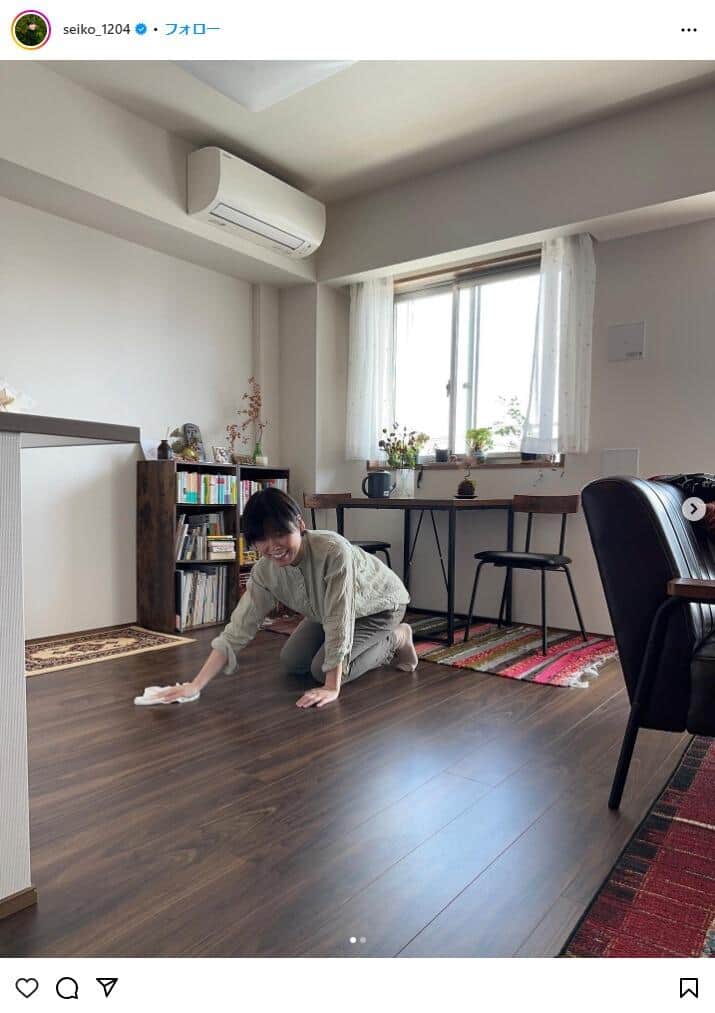 誠子さんのインスタグラム（＠seiko_1204）より