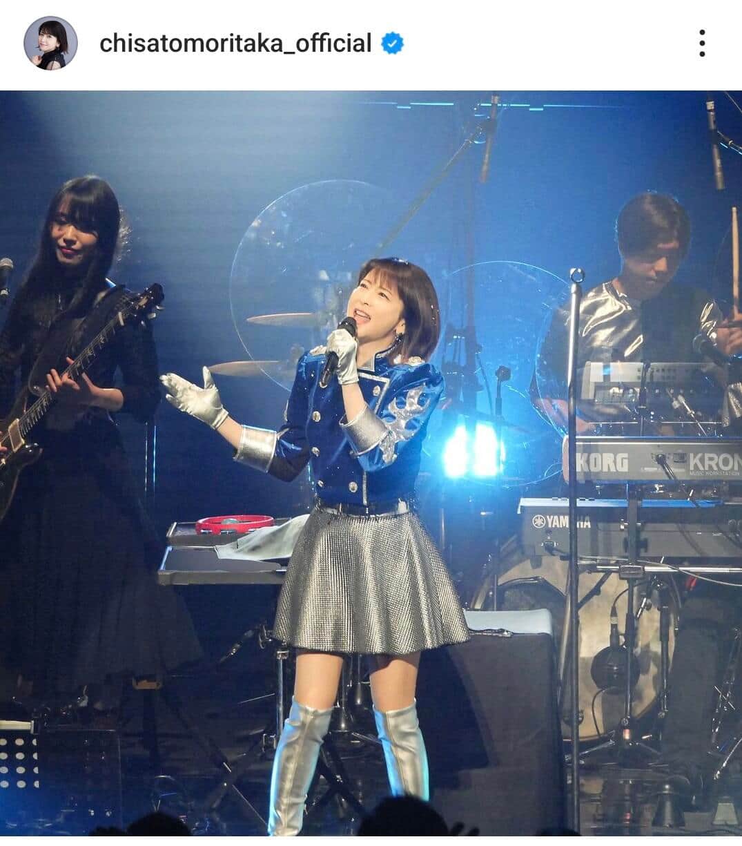 森高千里さんのインスタグラムより