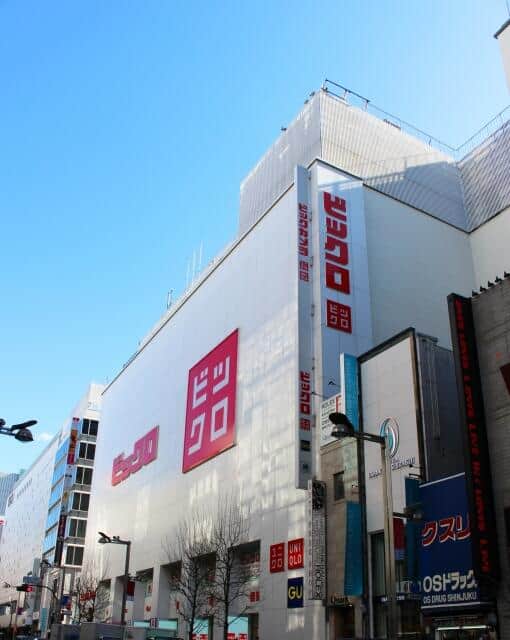 ビックロがあったころの東口