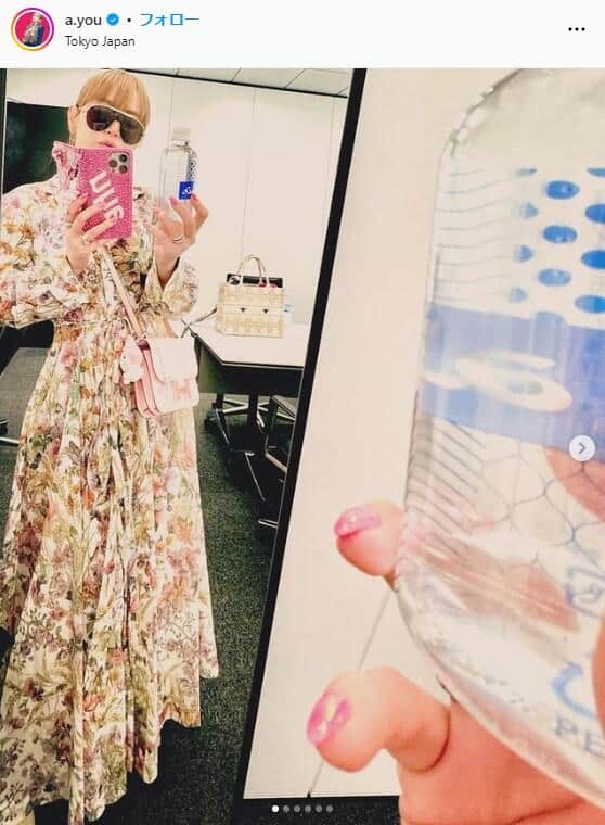 浜崎あゆみさんのインスタグラム（＠a.you）より