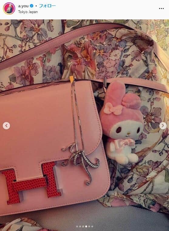 浜崎あゆみさんのインスタグラム（＠a.you）より