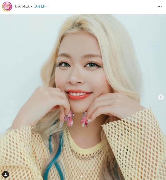 「エルフ」荒川さんのインスタグラム（＠khkhkhzk）より