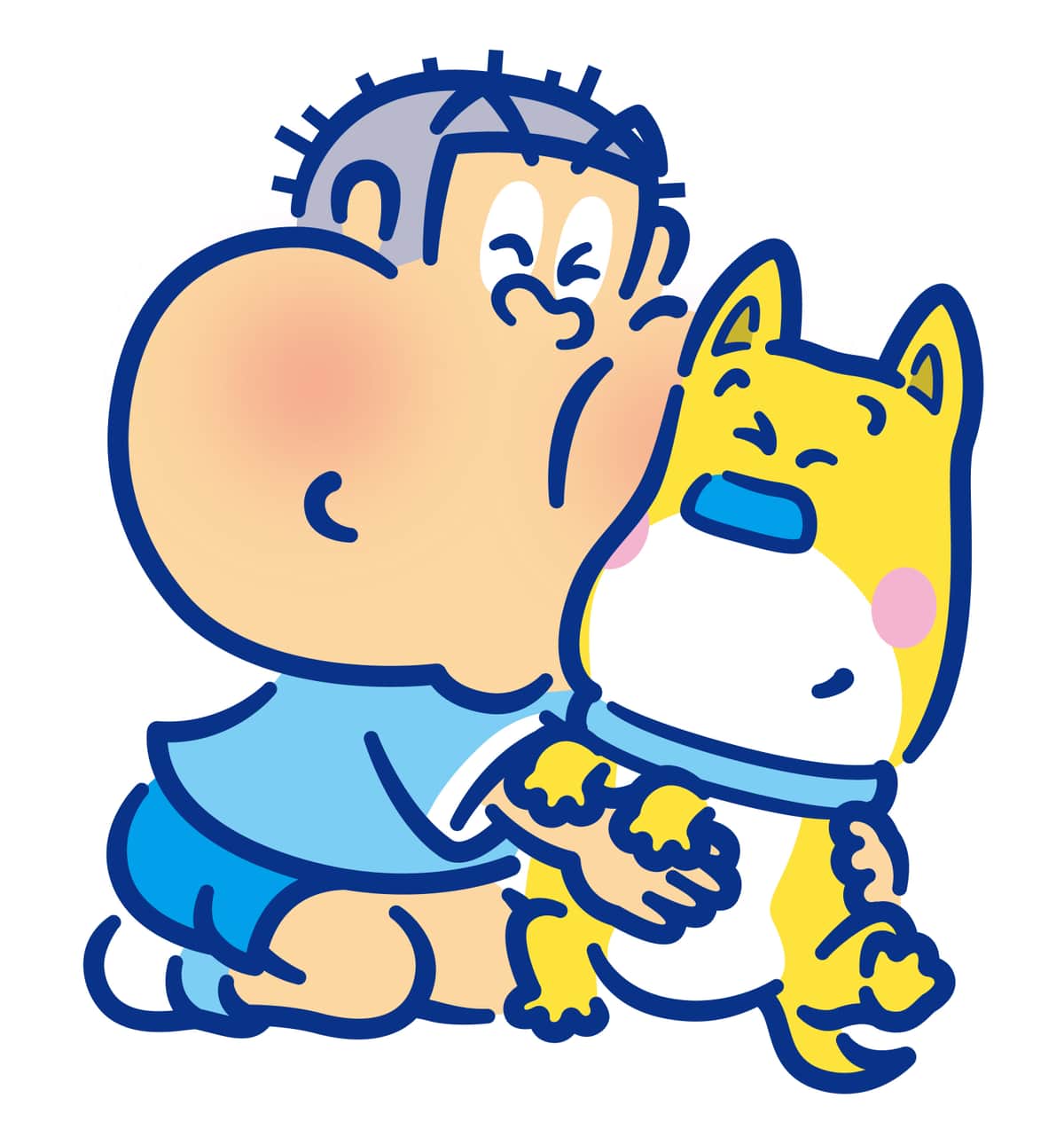 ガリガリ君とワンワン君（プレスリリースより）