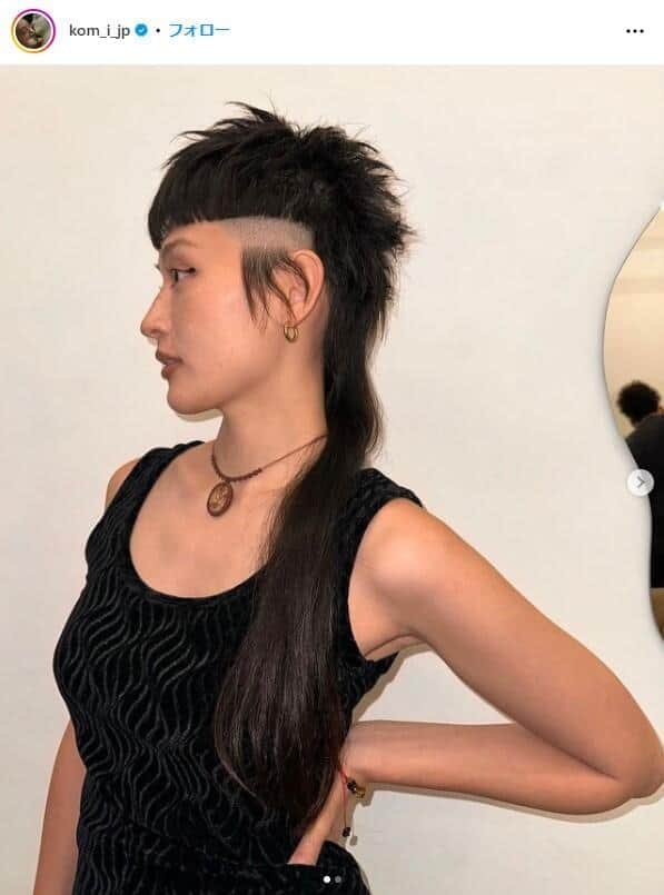 コムアイさんのインスタグラムより（＠kom_i_jp）より