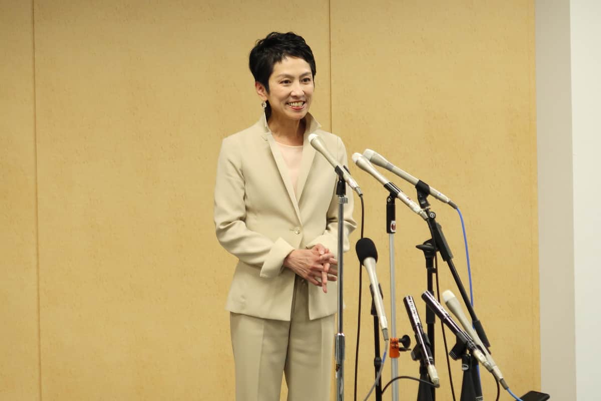 蓮舫氏が立憲に離党届提出　都知事選公約は「来週早々にでも発表」