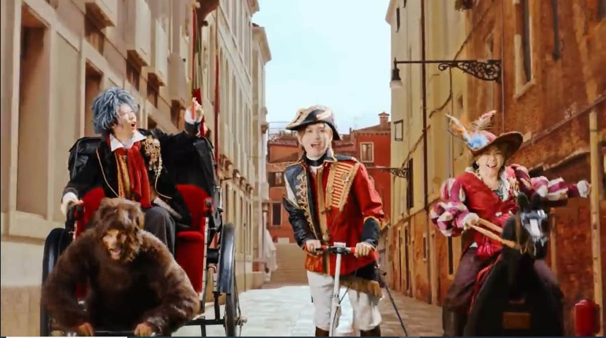 「コロンブス」MVより（現在は削除）