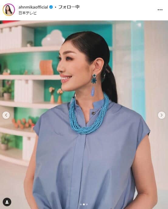 アンミカさんのインスタグラム（＠ahnmikaofficial）より