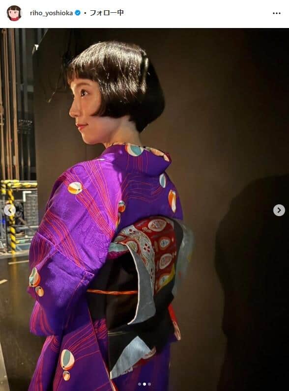 吉岡里帆さんのインスタグラム（＠riho_yoshioka）より