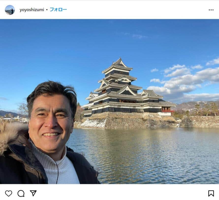 石原良純さんのインスタグラム（＠yoyoshizumi）より
