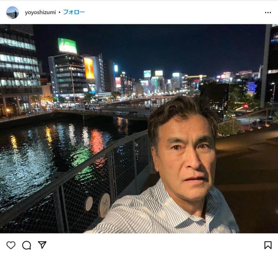 石原良純さんのインスタグラム（＠yoyoshizumi）より