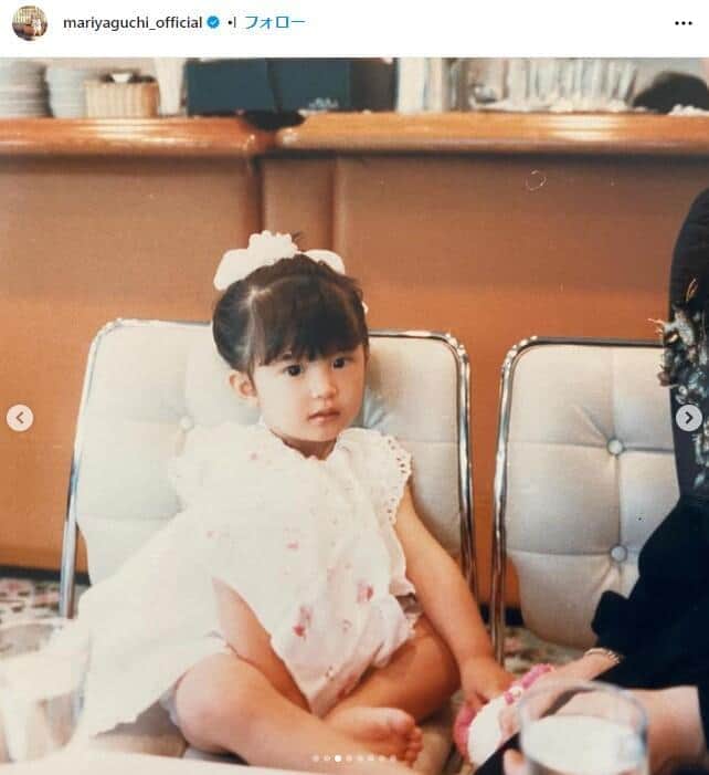 矢口真里さんのインスタグラム（＠mariyaguchi_official）より