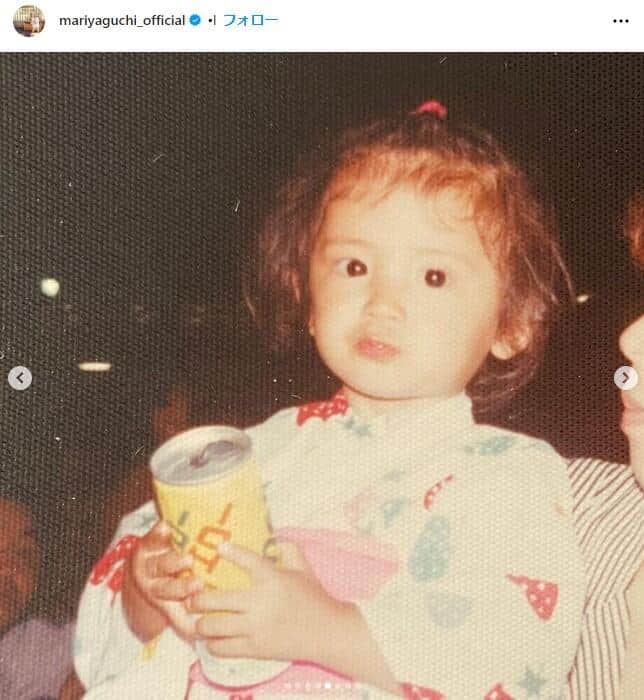 矢口真里さんのインスタグラム（＠mariyaguchi_official）より