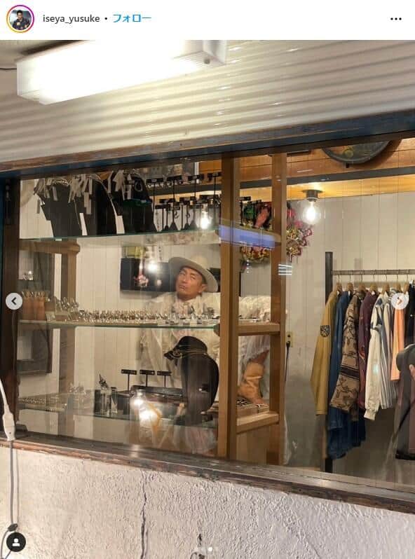 伊勢谷友介さんのインスタグラム（＠iseya_yusuke）より