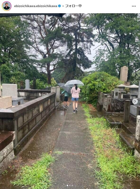 市川海老蔵さんのインスタグラム（＠ebizoichikawa.ebizoichikawa）より