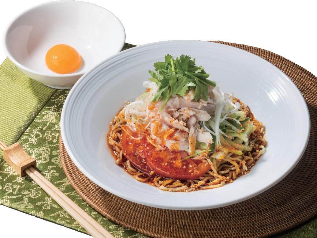 よだれ鶏冷やし麺（プレスリリースより）