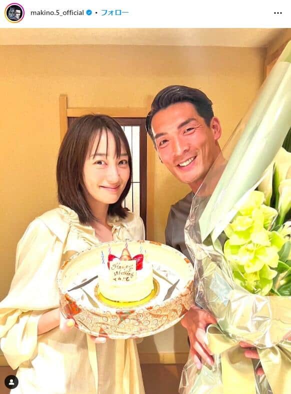 槙野智章氏のインスタグラム（＠makino.5_official）より