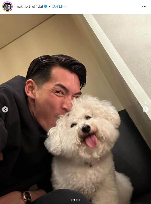 槙野智章氏のインスタグラム（＠makino.5_official）より
