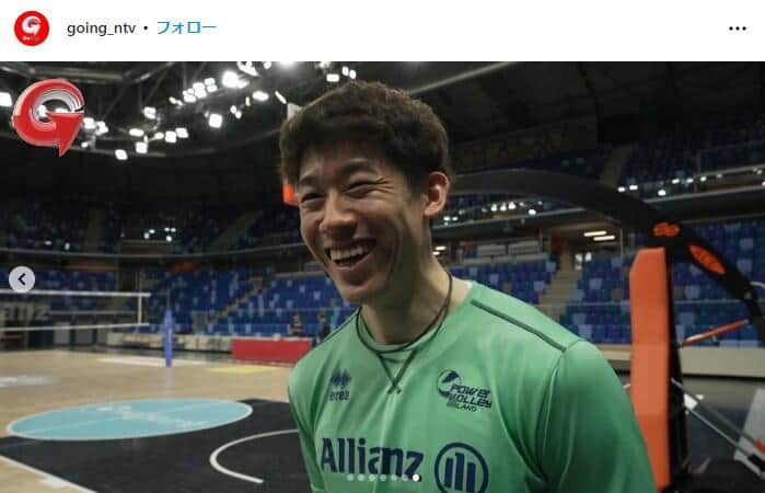 「Going！Sports＆News」公式インスタグラム（＠going_ntv）より