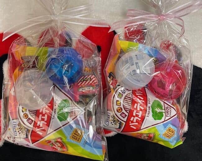 ポイントカードの景品、10ポイント以上の見本（リリースより）