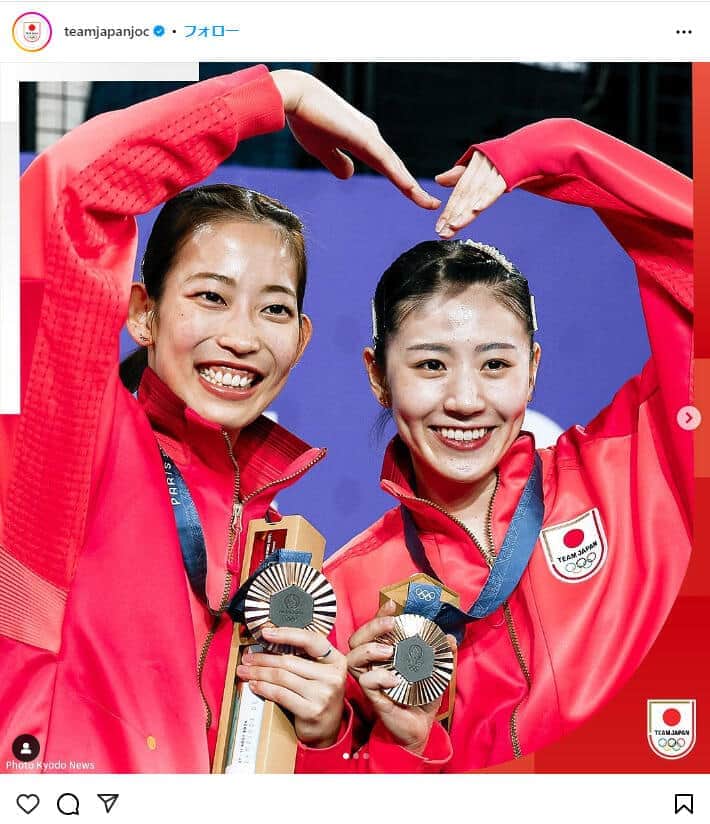 志田千陽選手のインスタグラム（＠_chiharushida_）より