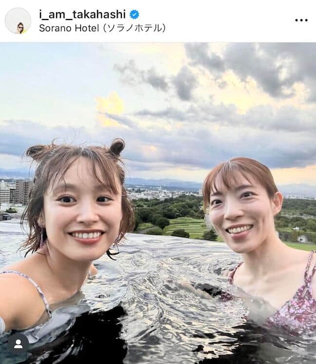 高橋愛さんのインスタグラム（＠i_am_takahashi）より