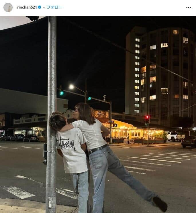 梨花さんのインスタグラム（＠rinchan521）より
