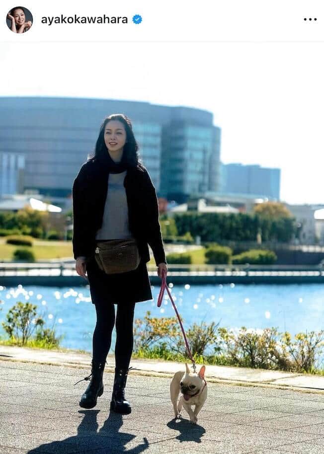 川原亜矢子さんのインスタグラム（＠ayakokawahara）より
