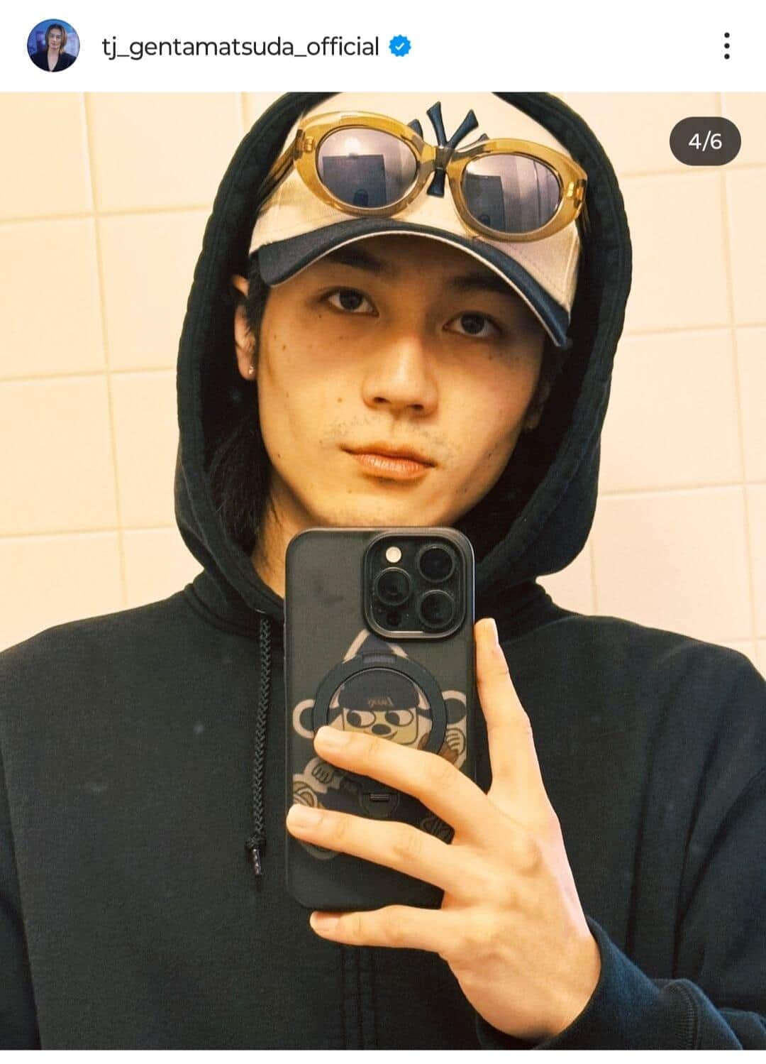 松田元太さんのインスタグラム（＠tj_gentamatsuda_official）より