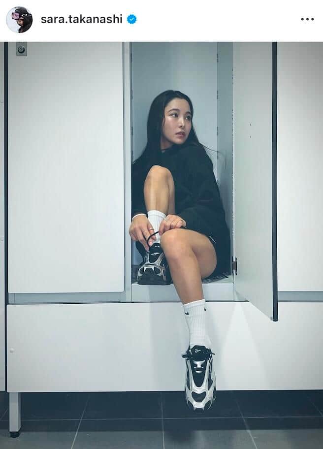 高梨沙羅さんのインスタグラム（＠sara.takanashi）より