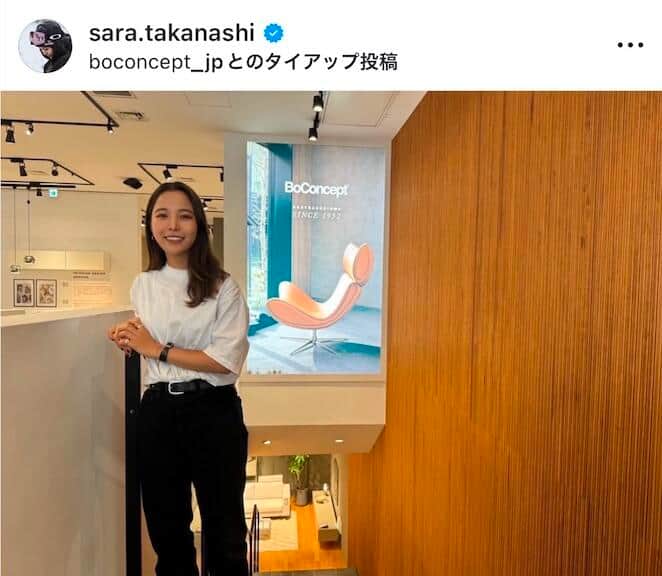 高梨沙羅さんのインスタグラム（＠sara.takanashi）より